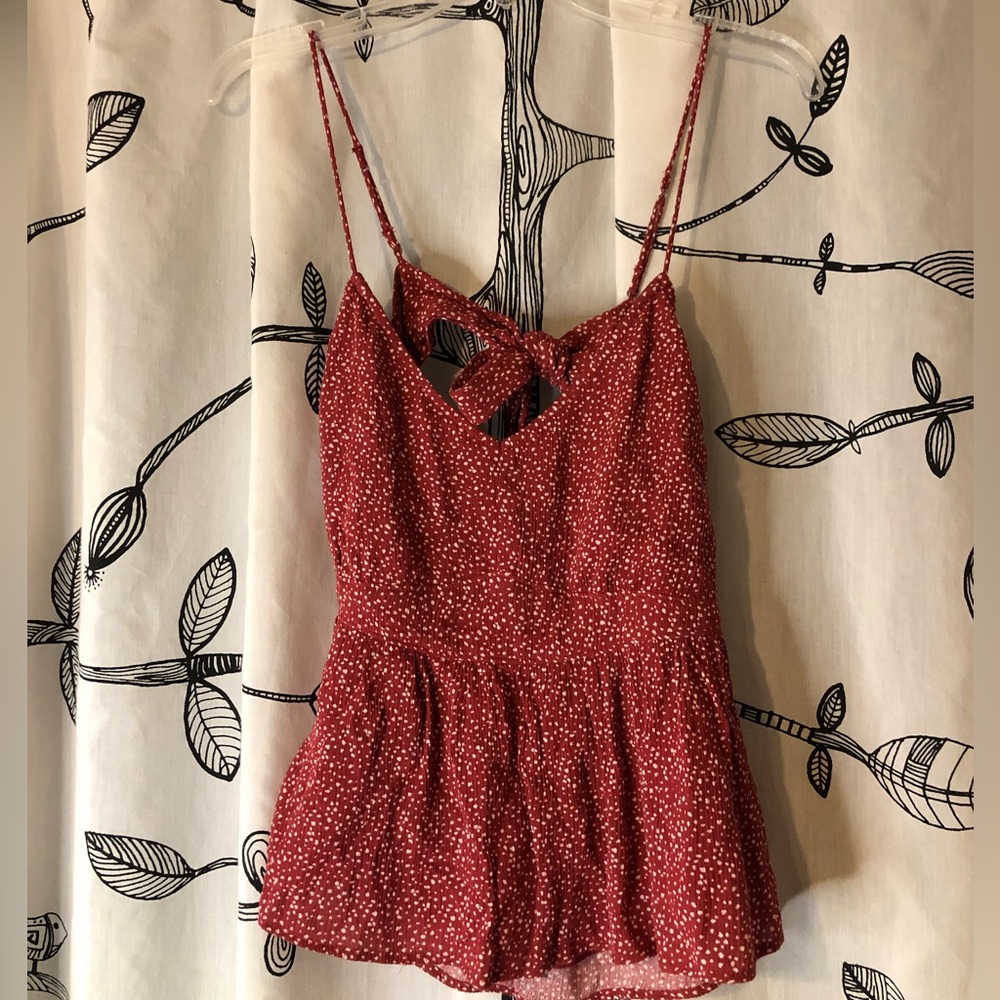 Abercrombie and Fitch tie back Summer Crop top